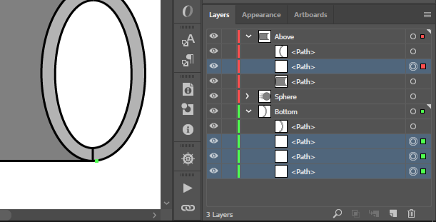 Stray points layers