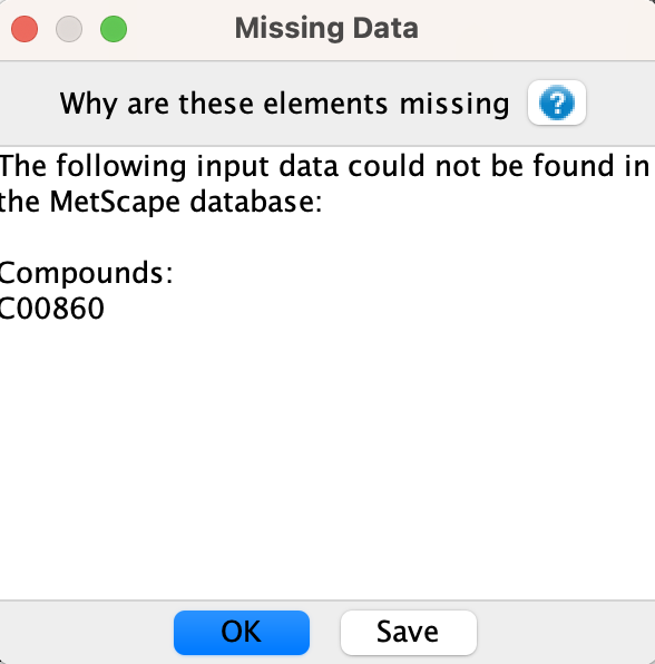 example list of non-working compound