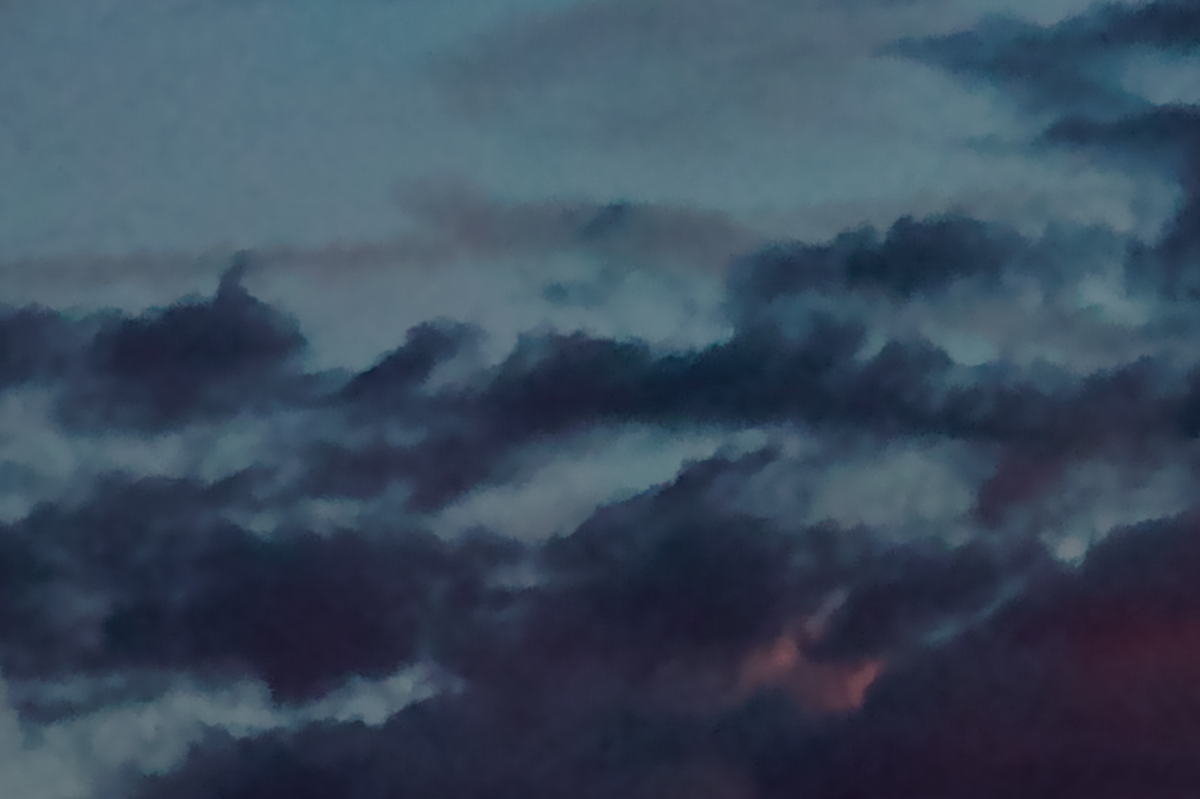 Clouds in Darktable (denoised)