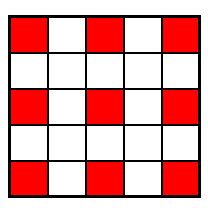 polyomino - Tiling a 5-by-5 bathroom with L-shaped triomino tiles ...