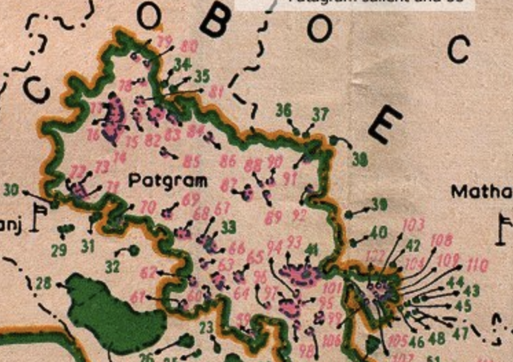 Diagrametic Sketch Map of Cooch behar district, detail