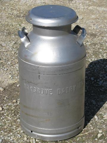 a milk canister