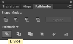 Adobe Illustrator C5 Pathfinder Window