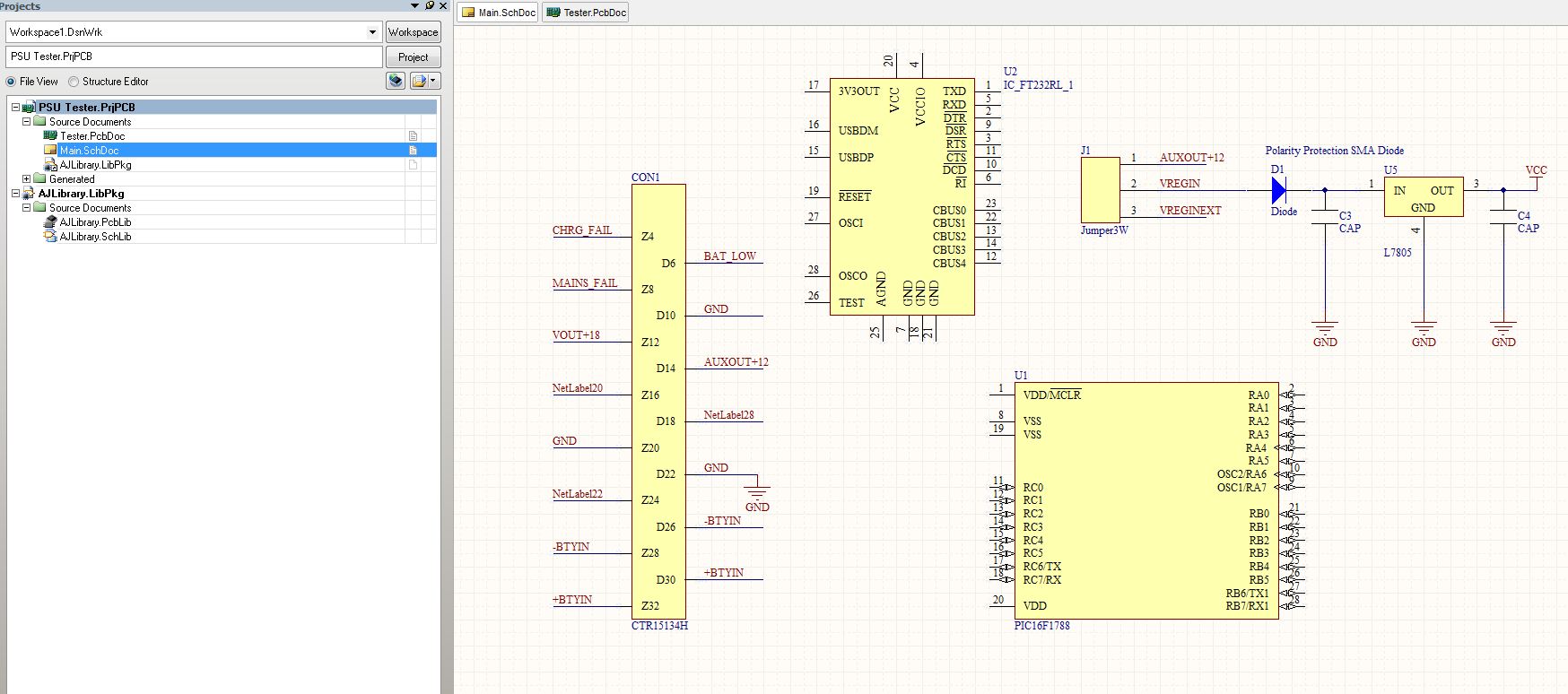 My Main View in Altium