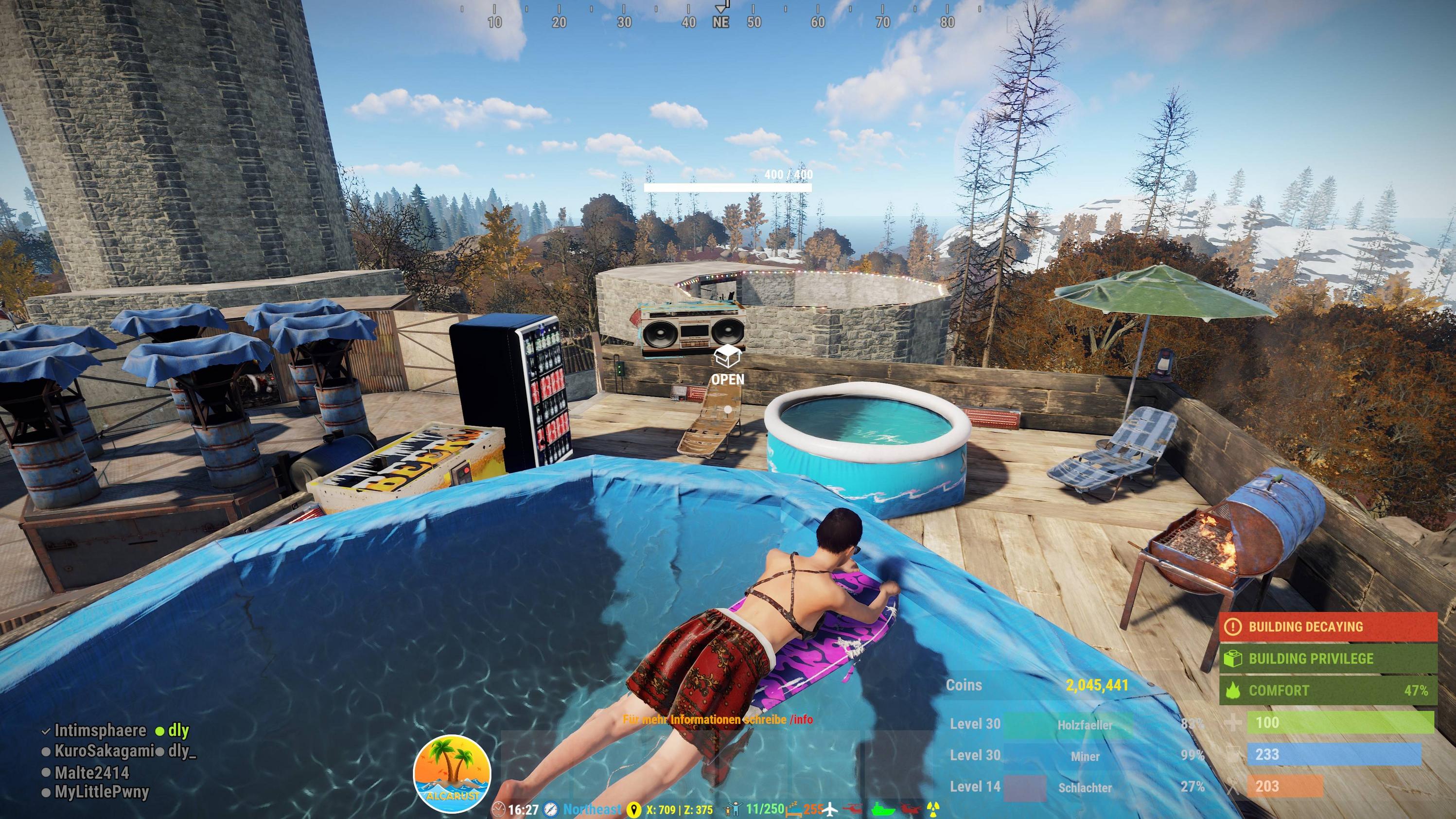 pool relaxation - winning screenshot contest 18