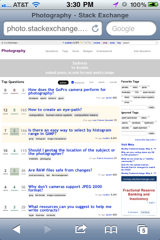 stack exchange screenshot