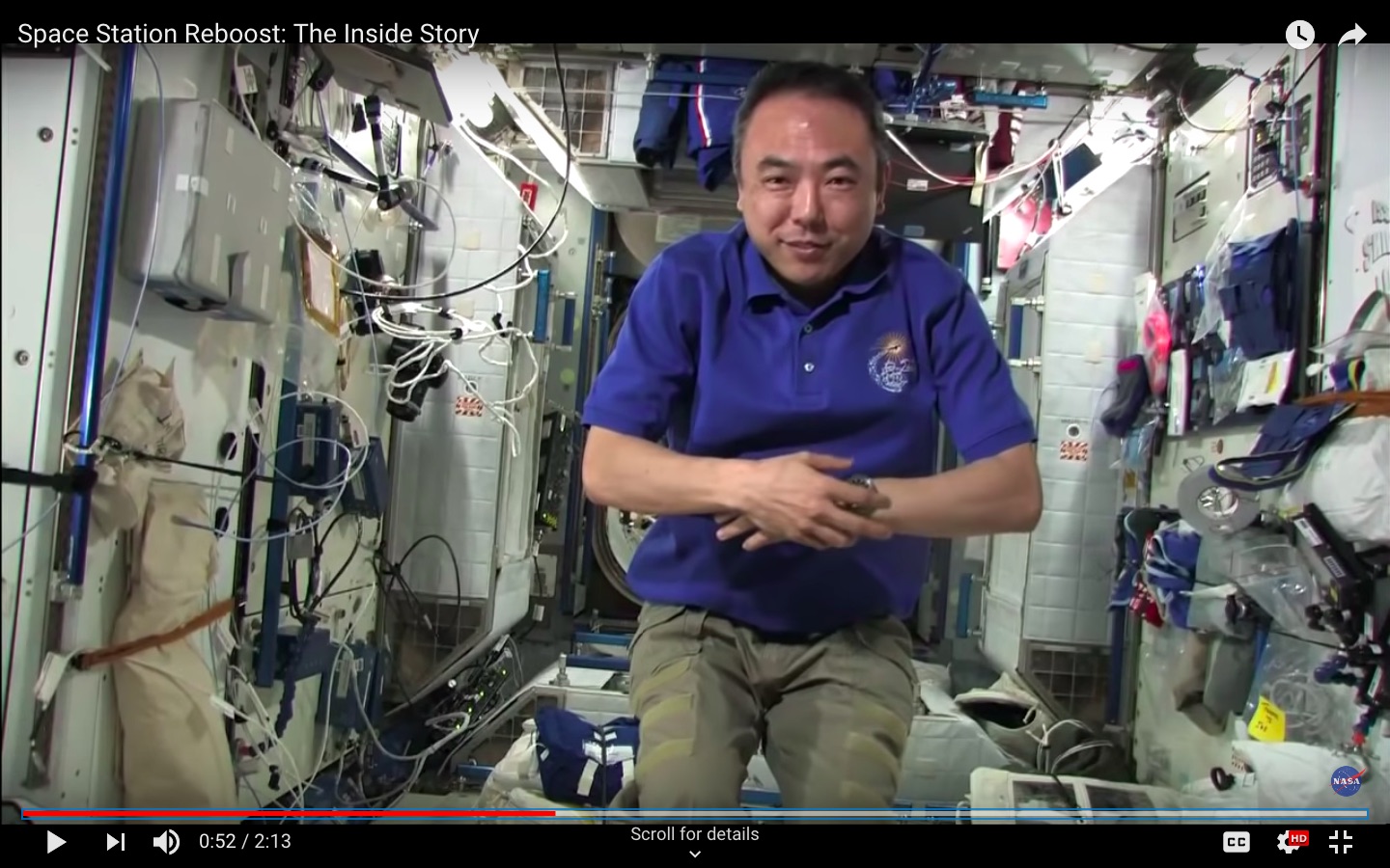 Space Station Reboost Satoshi Furukawa