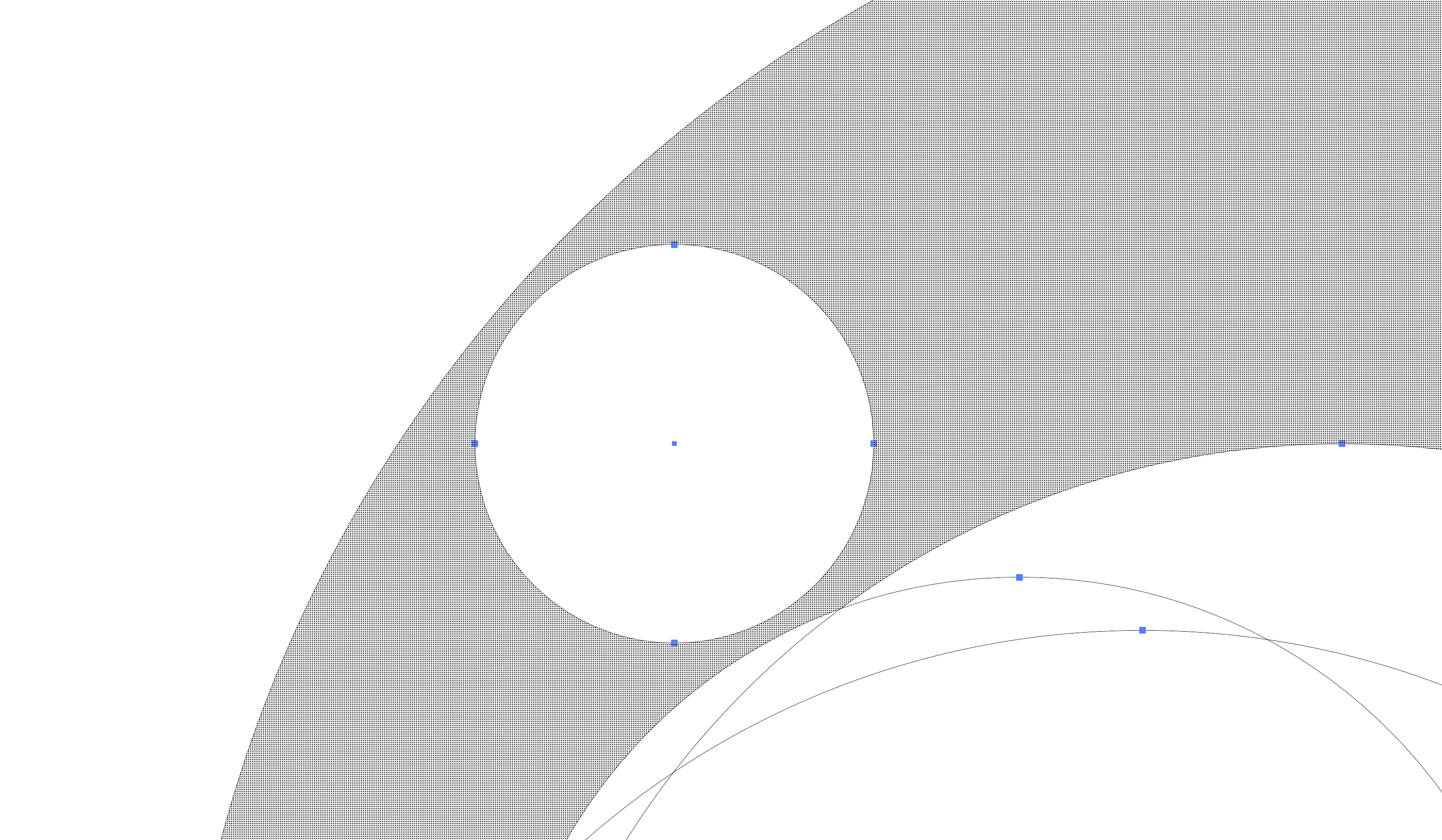 adobe illustrator - How do I line up a circle perfectly between 2 ...