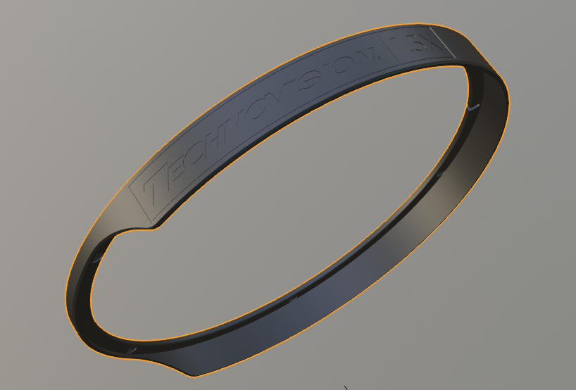 Part with Engraving in Mesh