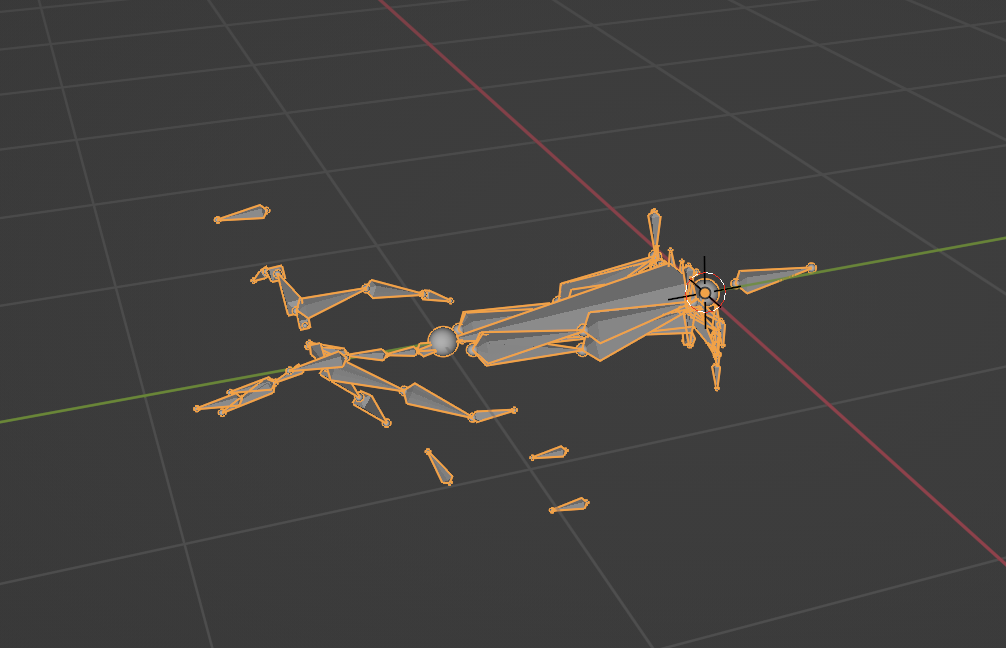 Scrambled Armature after export