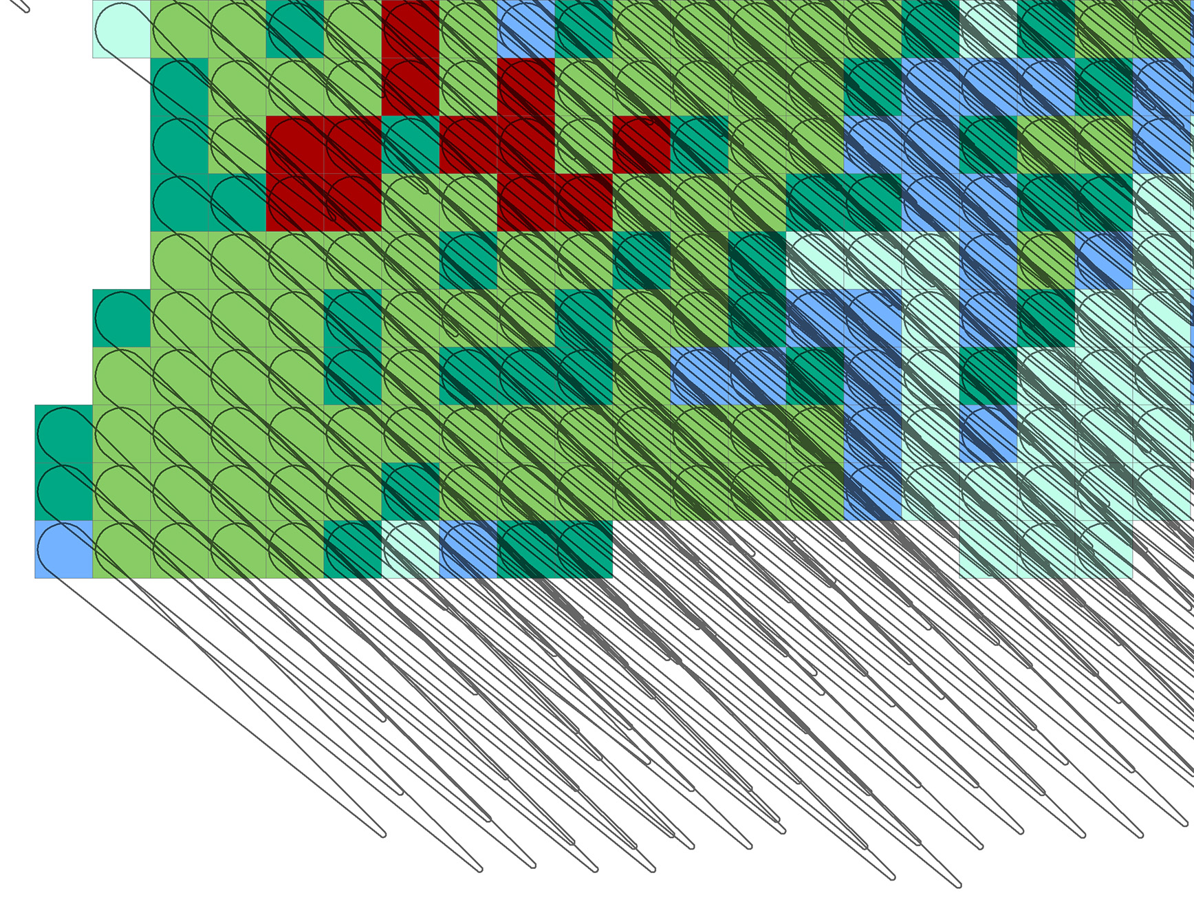 Need to remove only the circular part within the originating square