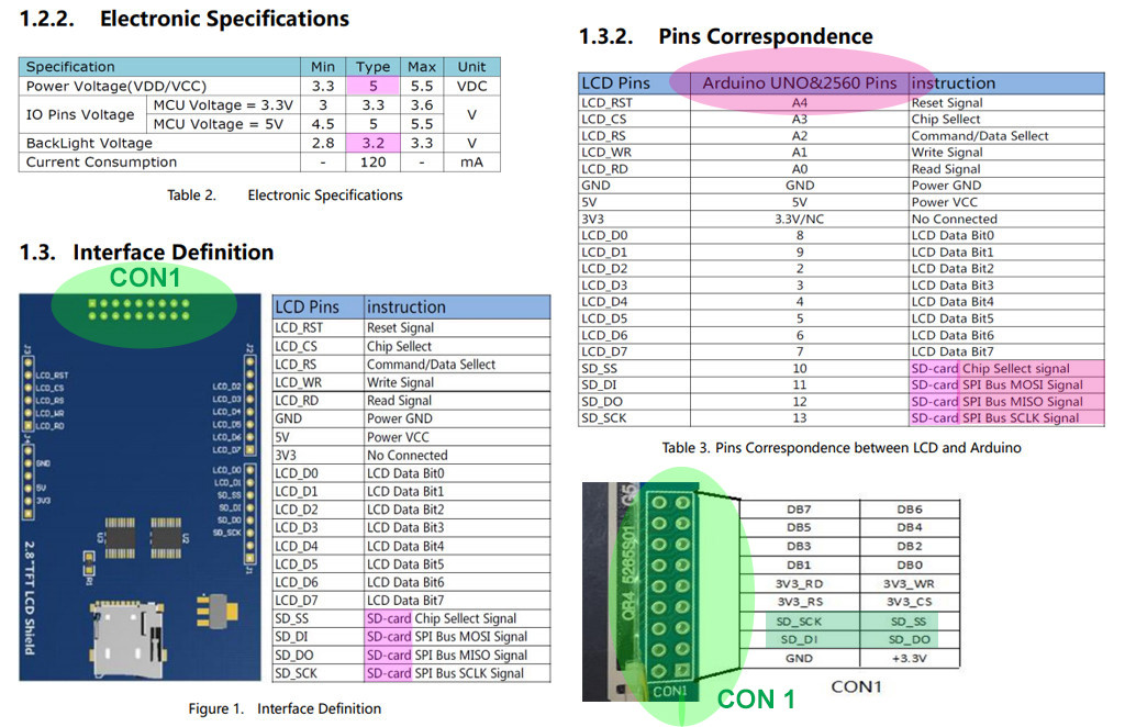 Con 1 - 9 pin x 2 = 18 pin connector