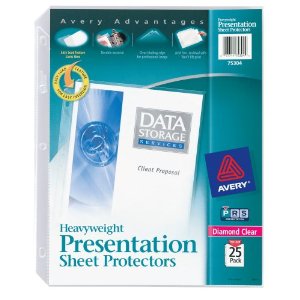 Avery Heavyweight Sheet Protectors