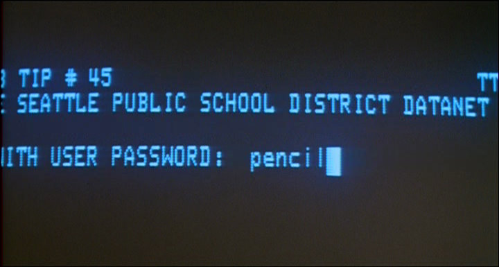 the password is pencil