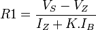 R1 calculation