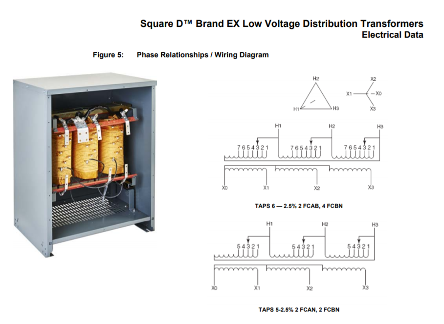 Xfmer wiring diagram