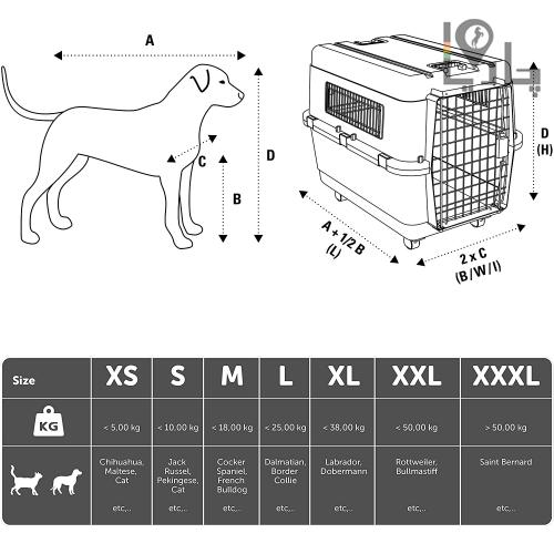 Best size dog crate for labrador best sale