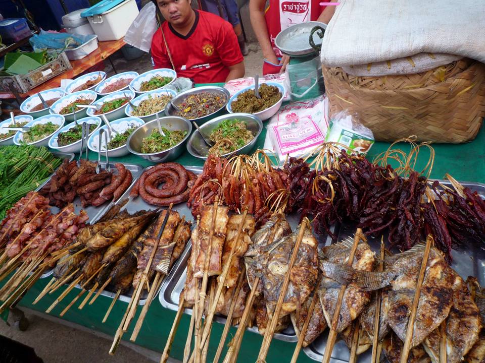 Vientiane night market