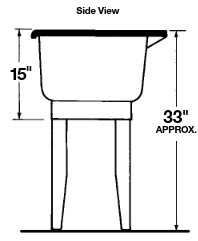 sink dimensions