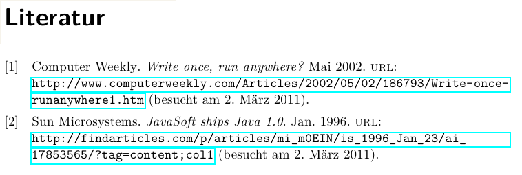 Horizontal Alignment - Line Breaking Of URLs In Bibliographies - TeX ...