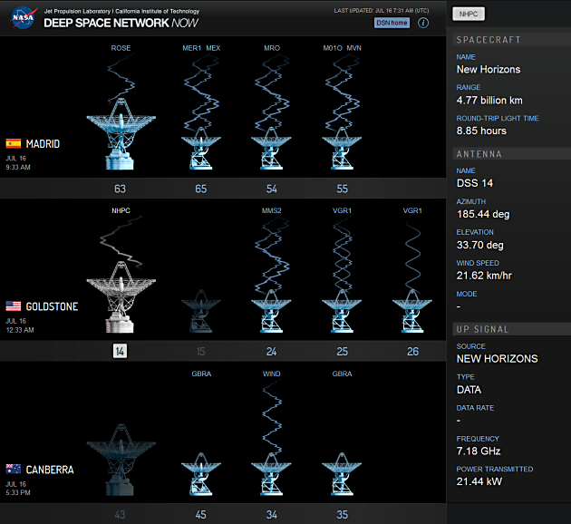 DSN Deep Space Network Goldstone station 14 70 m dish