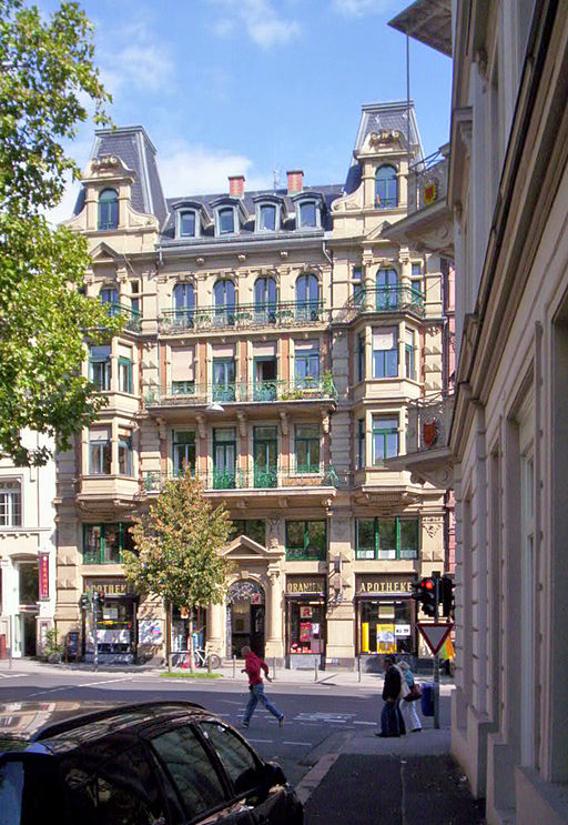 Typical building in Wiesbaden