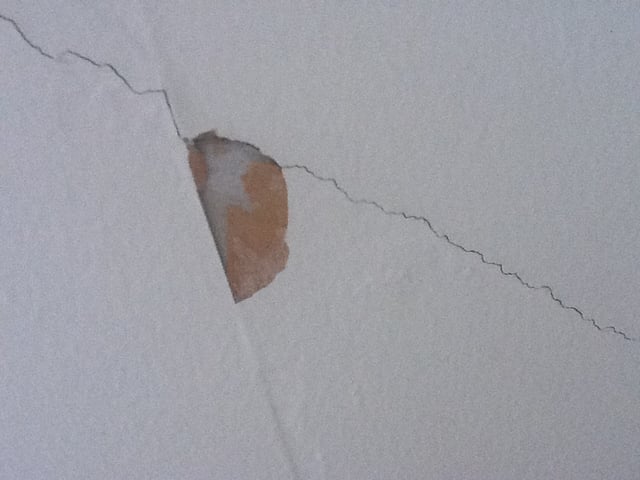 damaged plaster