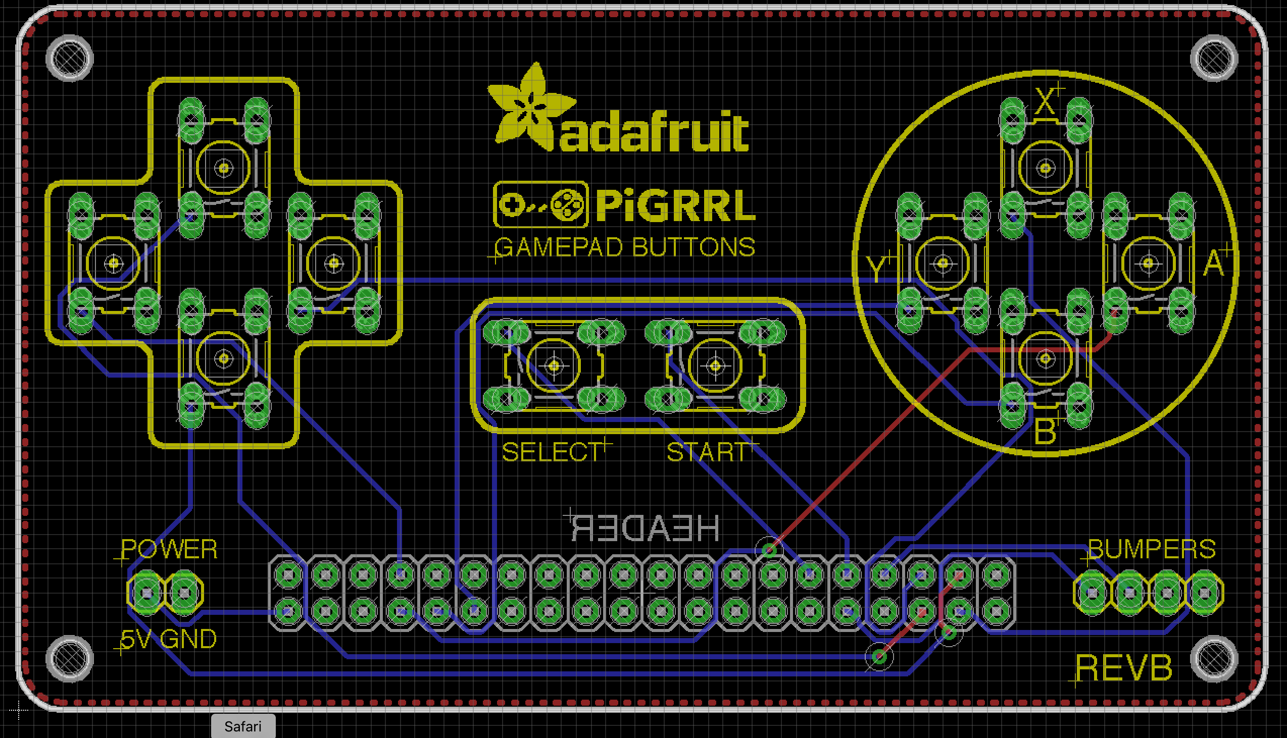 Adafruit Gamepad PCB