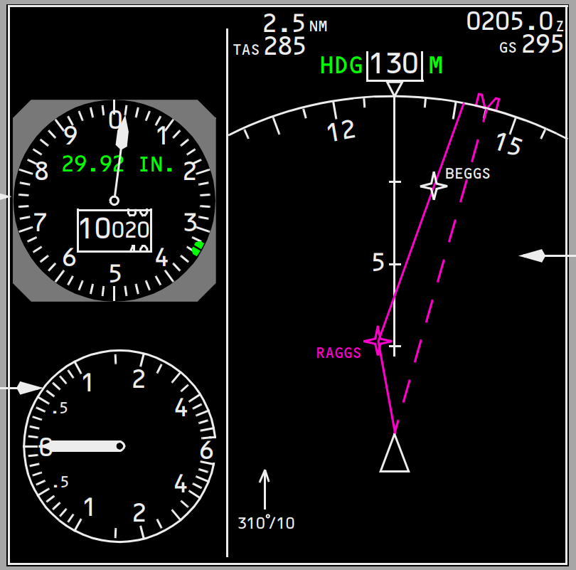 Captain's Inboard Display