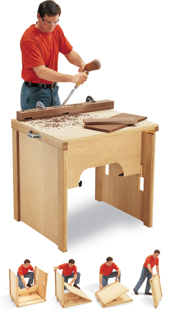 Heavy-duty work table