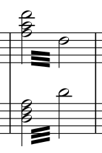 Second occurrence, 3 bars