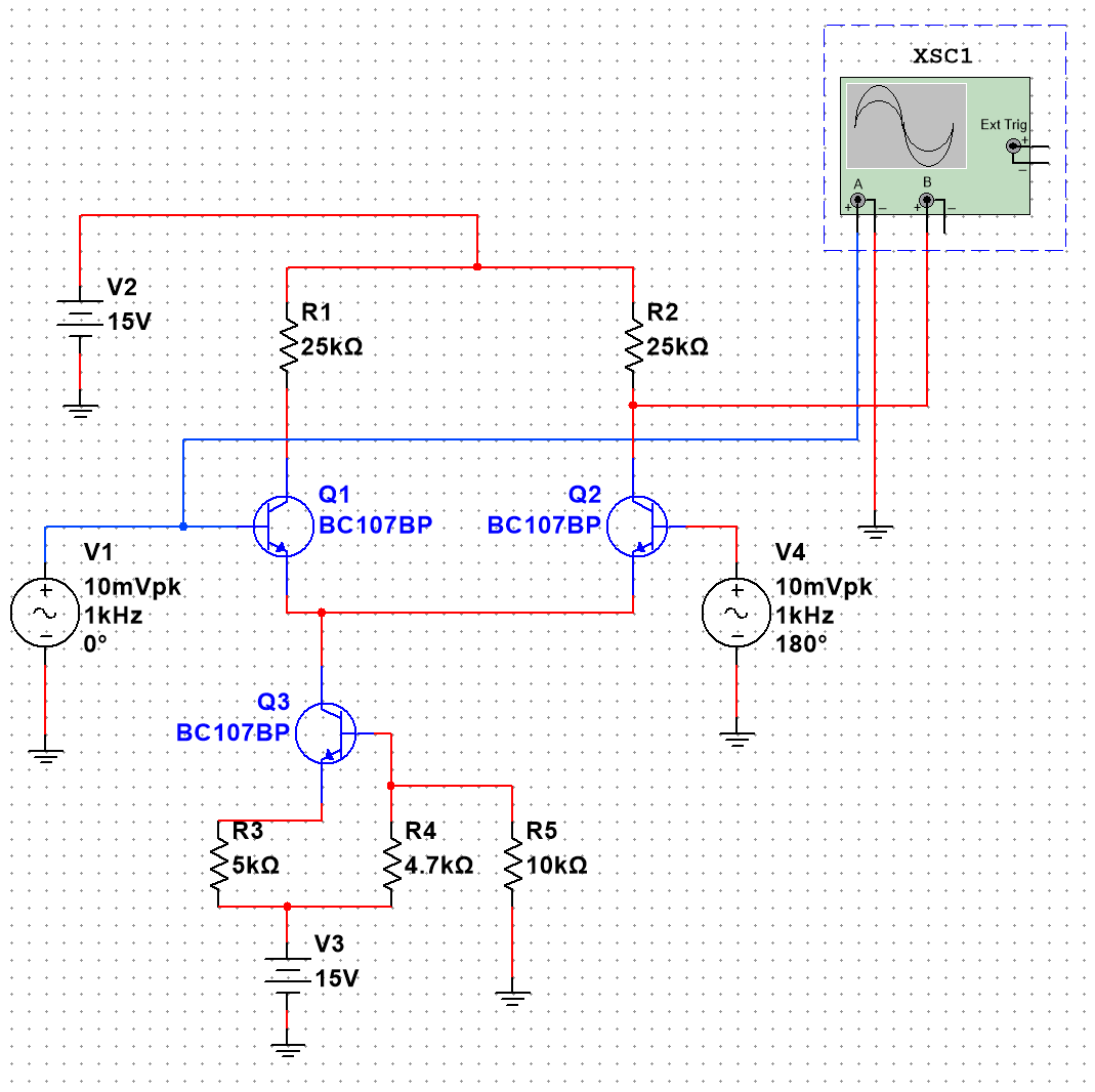 Second diagram in which a current source was used