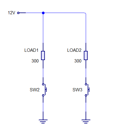 two loads in parallel