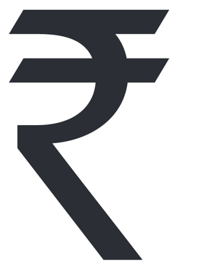 High-res rupee symbol