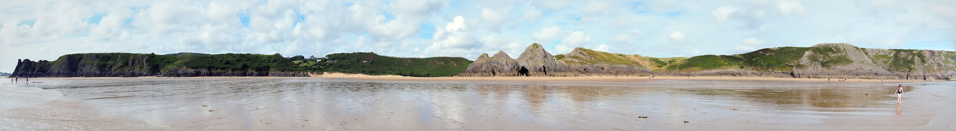 Three Cliffs Bay