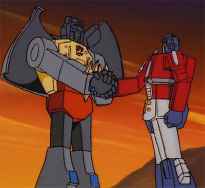 Grimlock vs Optimus