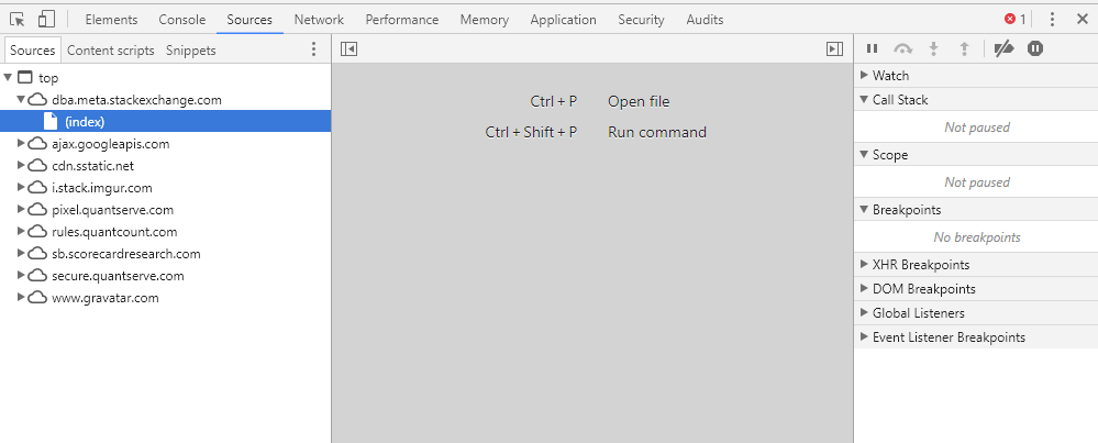 Picture of web sources for elements in https://dba.meta.stackexchange.com