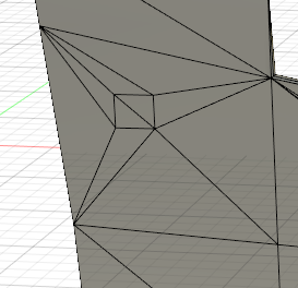 Bad side, unneeded vertices and faces