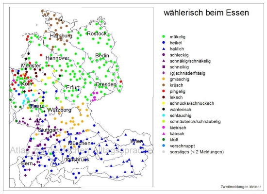 Waehlerisch beim Essen