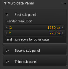 example sub panels