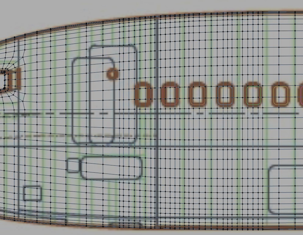 02 Wireframe After Bevel Applied