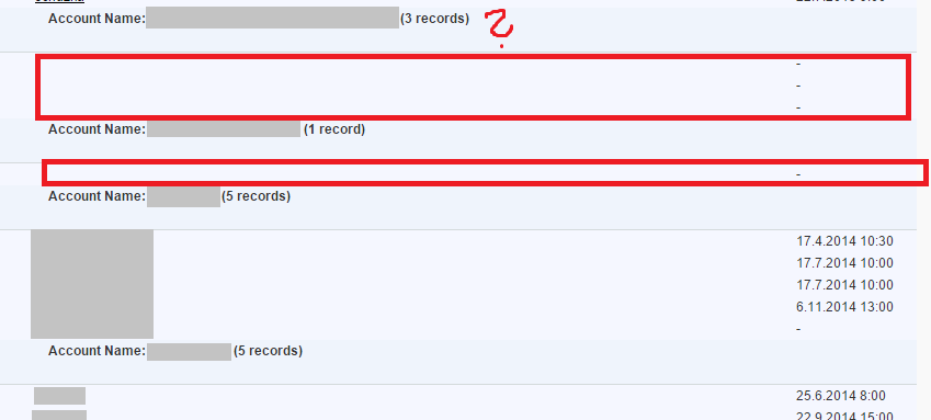 reporting - Unable to filter out blank fields - Salesforce Stack 