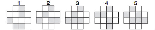 pieces that would fit the missing center