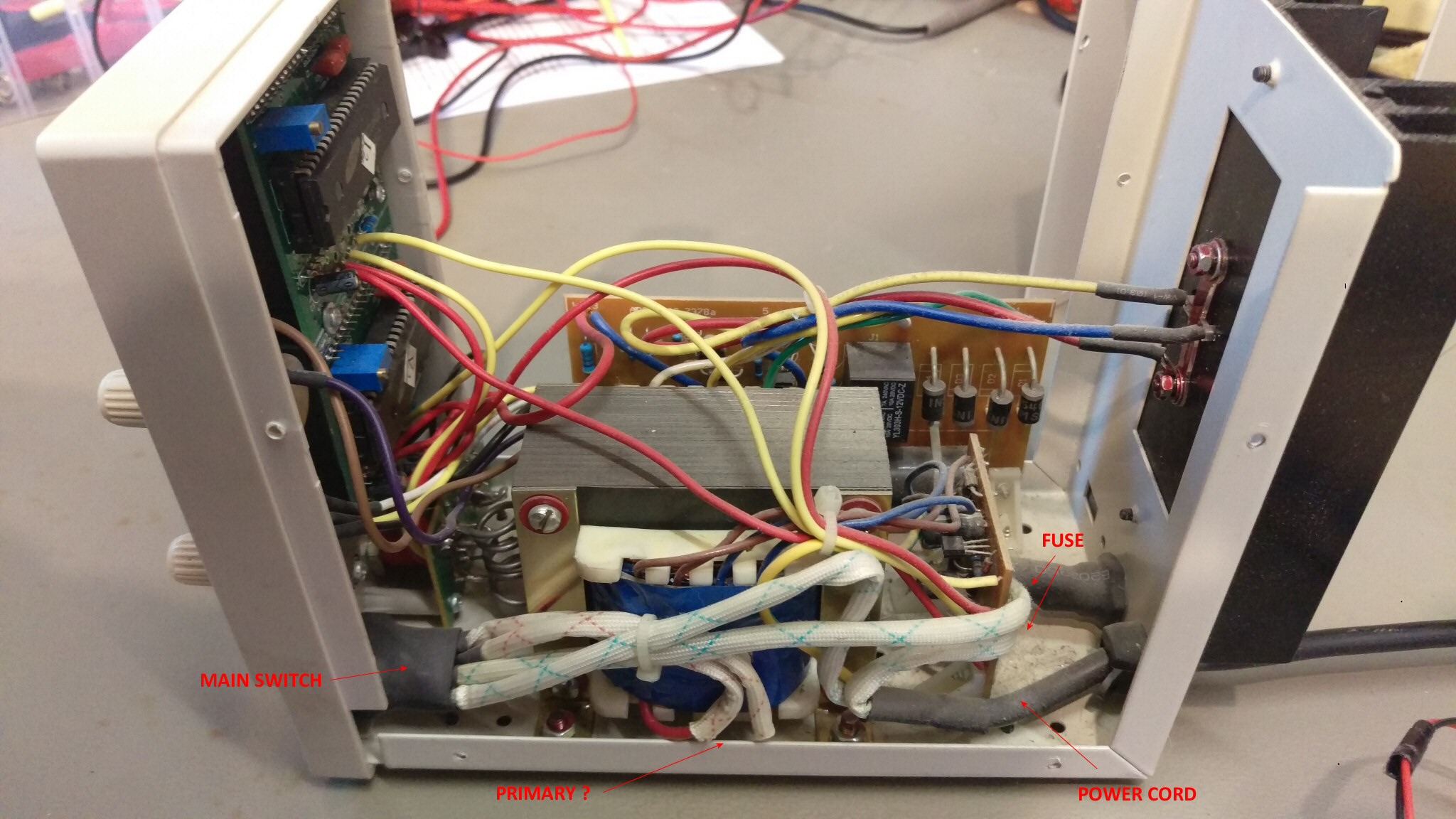 Power supply internal