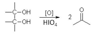 Oxidation of diol