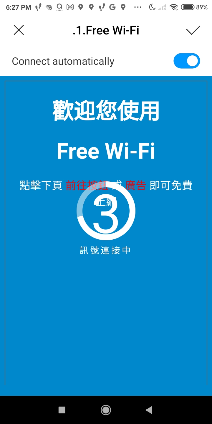 Using .1.Free Wi-Fi