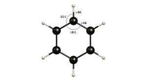 geometry of benzene MP2/def2-SVP