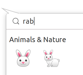 rabbit emoji gnome