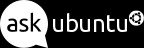 Ask Ubuntu logo with a black backround