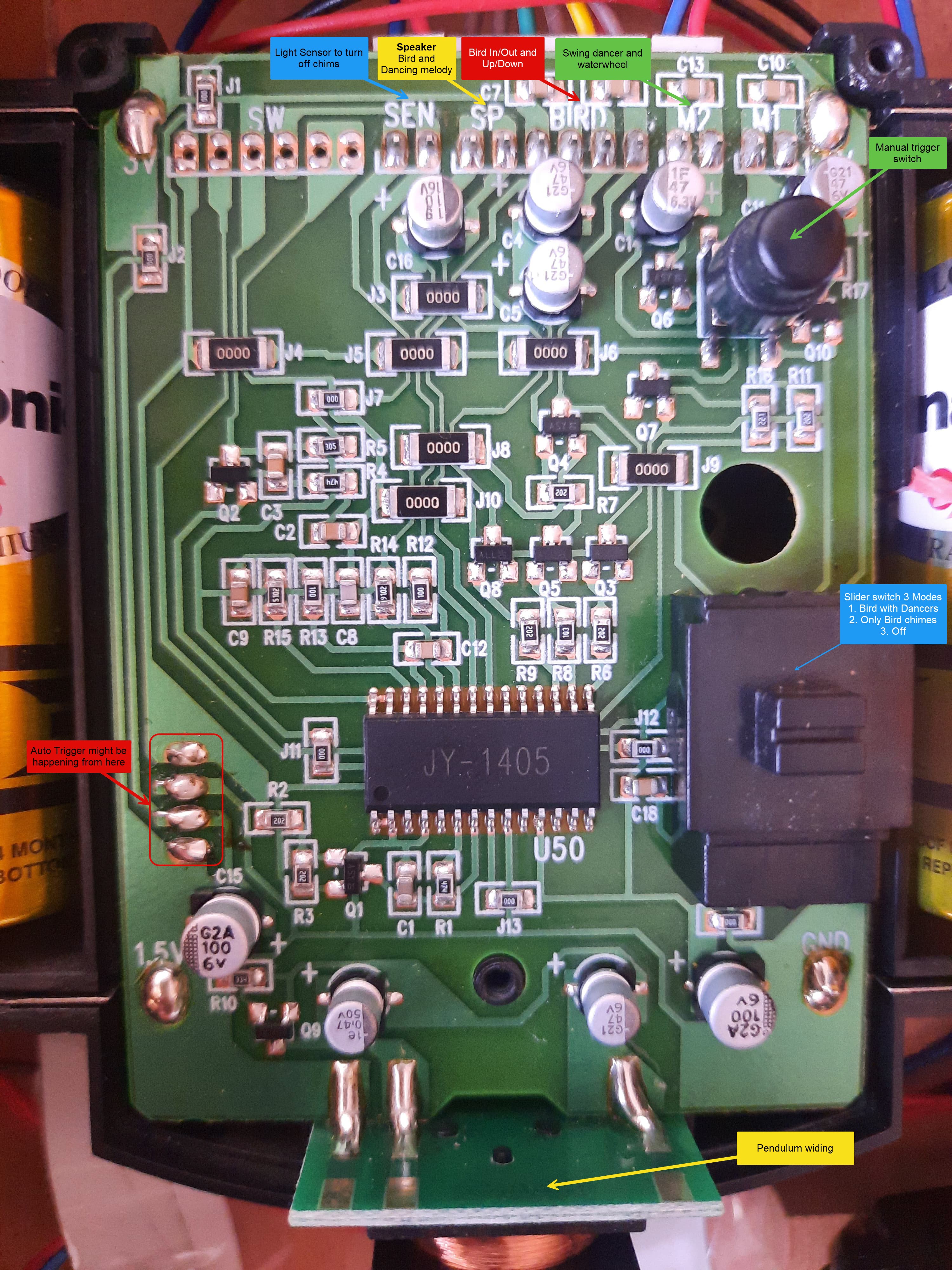 Clock PCB 5 - With Details